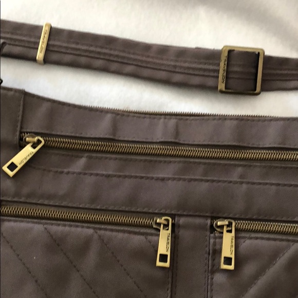 Travelon anti theft crossbody purse brown - Picture 7 of 8